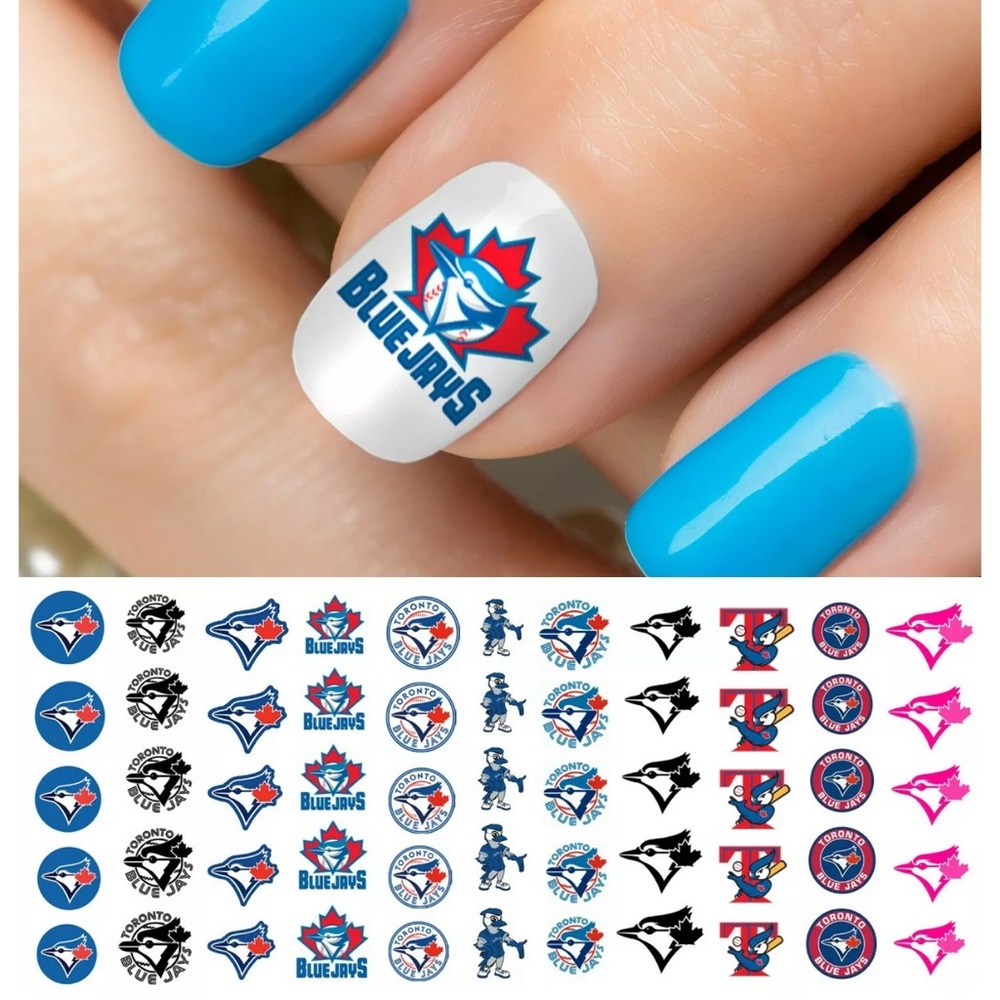Blue Jays Nail Decals 💌BO/GO$6 Toronto Blue Jays nail decal baseball